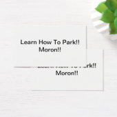 Learn How To Park Moron (Desk)