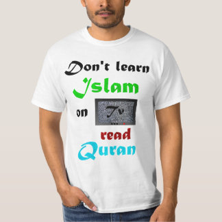 Learn Islam on Quran T-Shirt