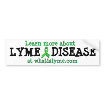 Learn more about Lyme Disease Bumper Sticker