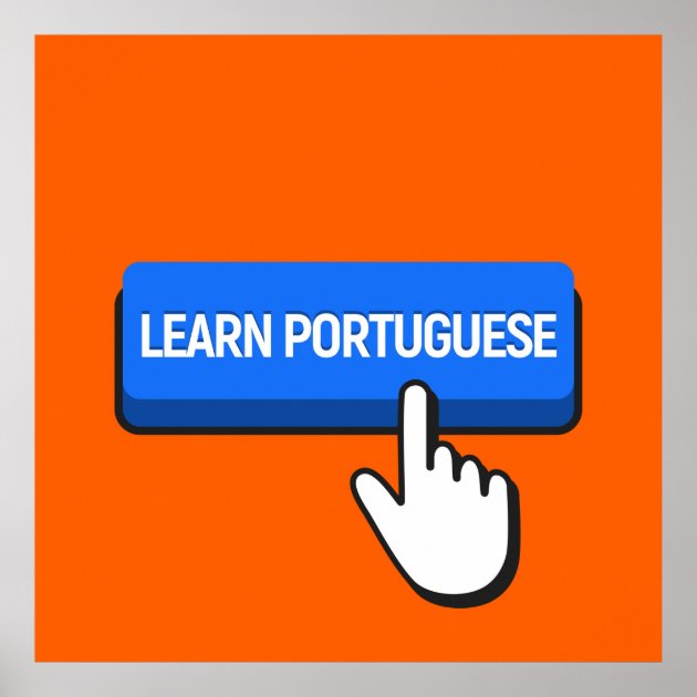 Learn Portuguese Poster | Zazzle