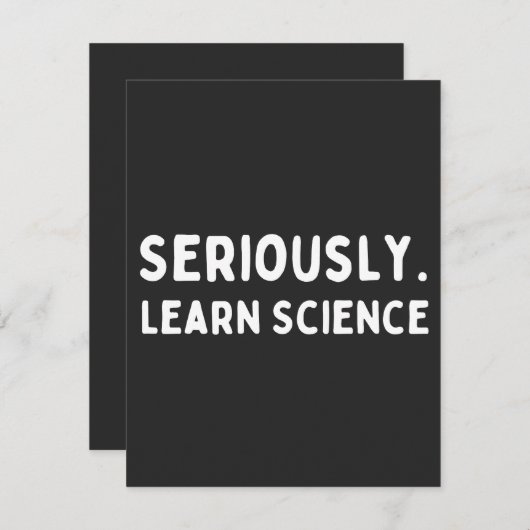 Learn Science (Front/Back)