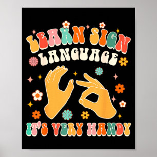 Learn Sign Language It's Very Handy Asl Teacher Gr