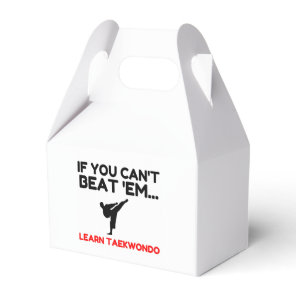 Learn Taekwondo Favor Boxes