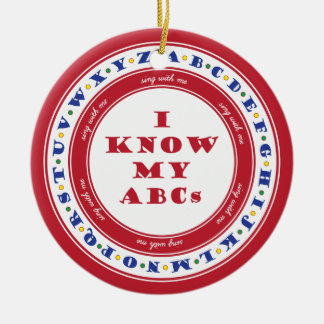 Learn the Alphabet Ornament