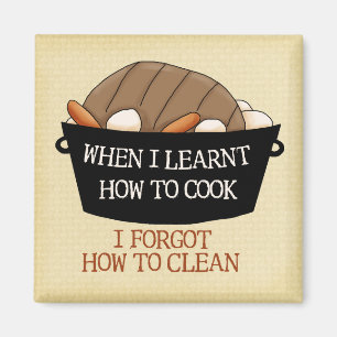 Learn to Cook Magnet