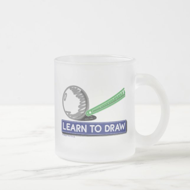 Learn to Draw Frosted Glass Coffee Mug (Right)