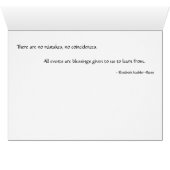 Learn to get in touch with the silence . . . cards (Inside Horizontal (Bottom))
