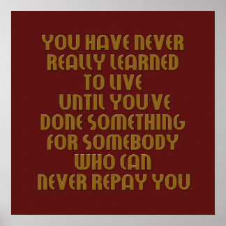 learn to live poster