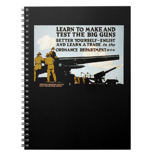 Learn to Make and test the Big Guns Notebook