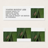 "LEARN TO PARALLEL PARK!" COURTESY CARD (Front & Back)