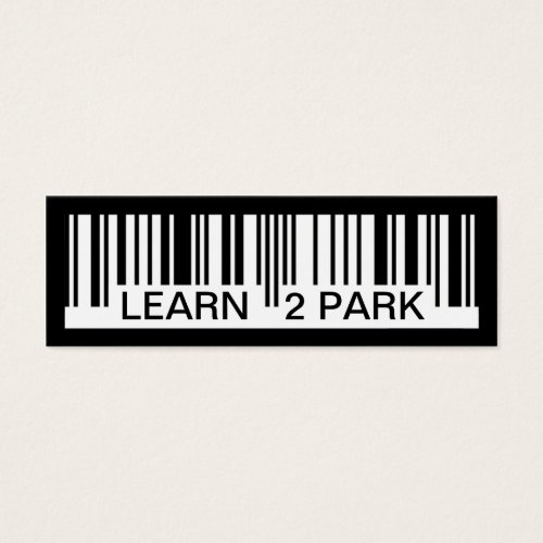 learn to park barcode