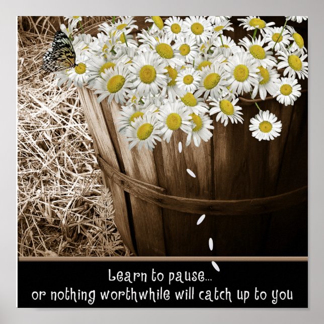 Learn To Pause Poster (Front)