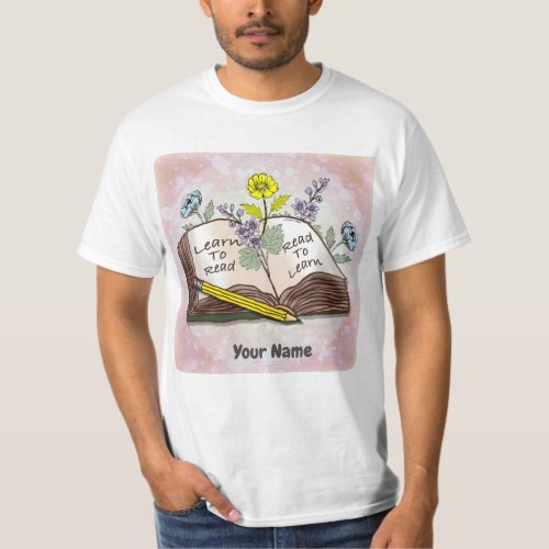 Learn To Read T_Shirt