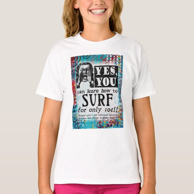 Learn To Surf Apparel - Learn How Vintage Ad