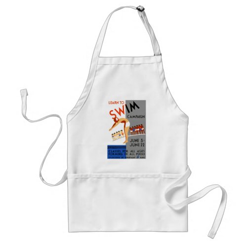 Learn To Swim Adult Apron