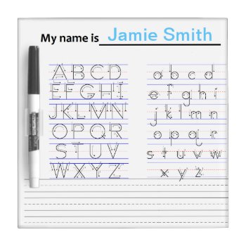 Learn To Write: Dry Erase Board by Bahahahas at Zazzle