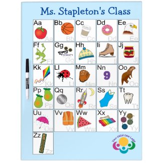 Learn to Write the Alphabet Custom Name and Logo