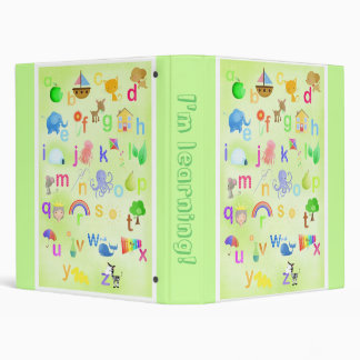 Learn your ABC - binder folder