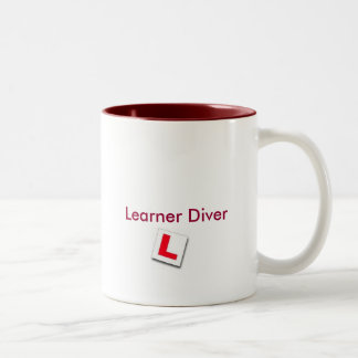 LEARNER DIVE - Customized Two-Tone Coffee Mug