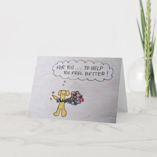 Learners Feel Better Wishes Get Well Card