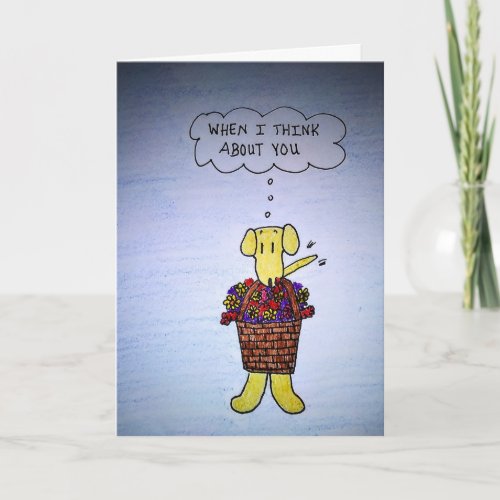 Learners Thinking About You Greeting Card