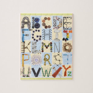 Learning ABC Puzzle Kids Picture Alphabet Puzzle