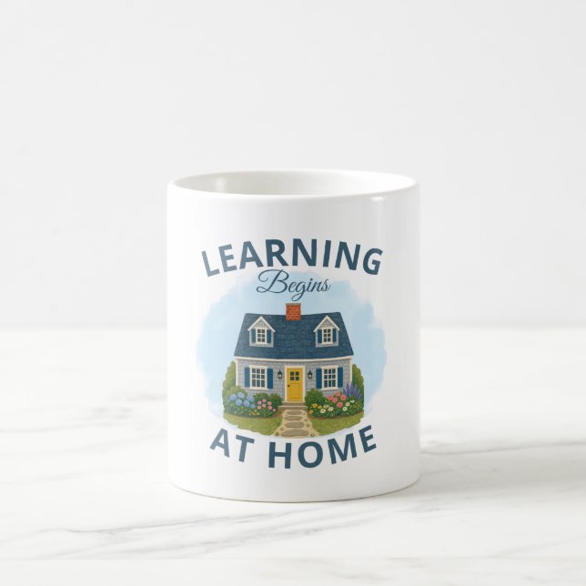 Learning Begins at Home Classic Coffee Mug (Center)