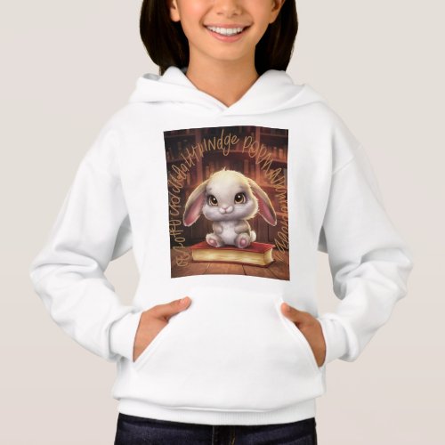 Learning bunny  hoodie