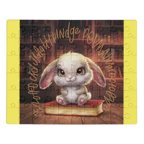 Learning bunny  jigsaw puzzle