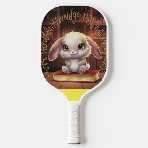 Learning bunny  pickleball paddle