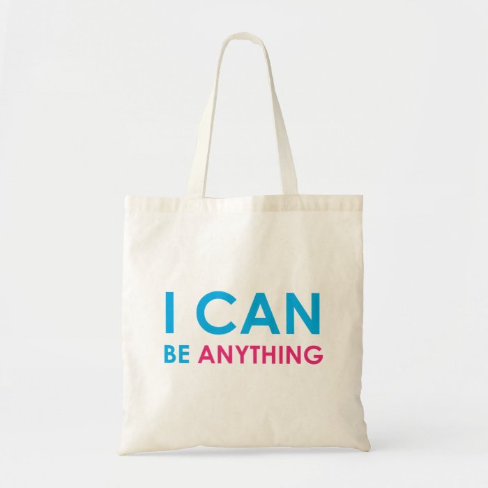 Learning Candy I Can Be Anything Inspiration Tote Bags