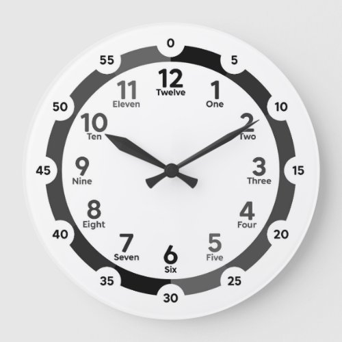 Learning Clock _  Midnight Black