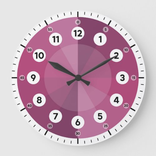 Learning Clock _ Telling Time _ Magenta Hues
