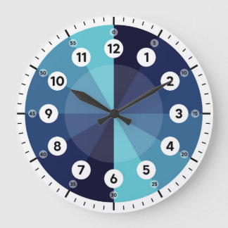 Learning Clock - Telling Time - Midnight Blue