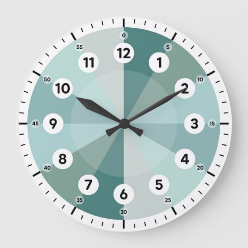 Learning Clock _ Telling Time _ Mint Green Hues