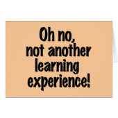 Learning Experience Cards (Front Horizontal)