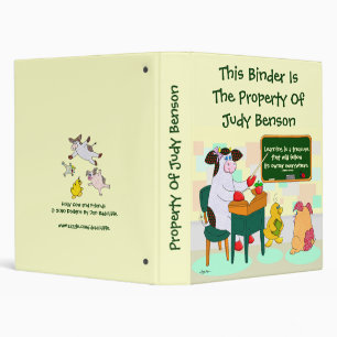 Learning Is A Treasure 3 Ring Binder