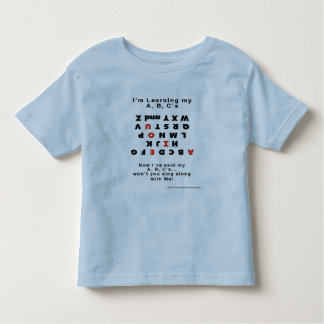 Learning my ABC's (Y.U. Little Genius) Toddler T-shirt