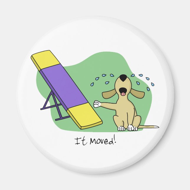 Learning the Teeter Agility Magnet (Front)