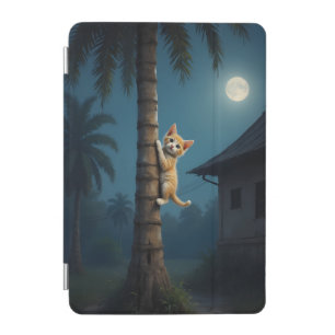 Learning to Climb – Cute Cat Moment iPad Mini Cover