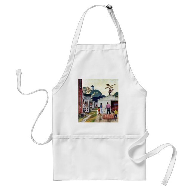 Learning to Fly Adult Apron (Front)