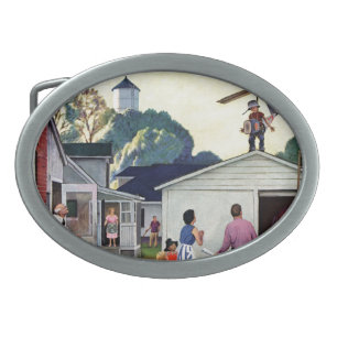 Learning to Fly Belt Buckle