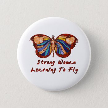 Learning To Fly Button by orsobear at Zazzle