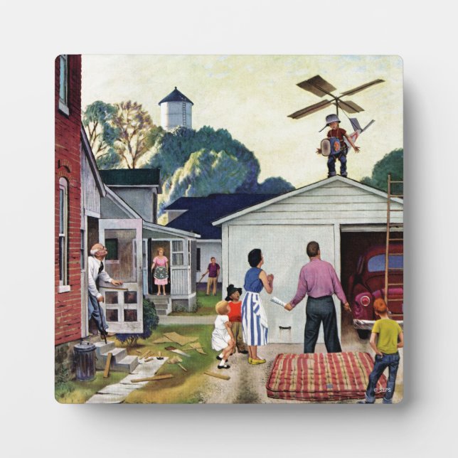 Learning to Fly Plaque (Front)