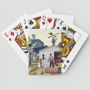 Learning to Fly Poker Cards