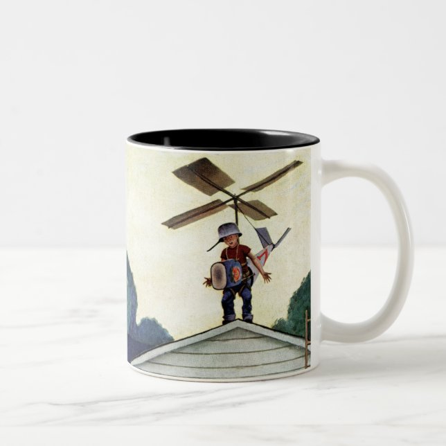 Learning to Fly Two-Tone Coffee Mug (Right)