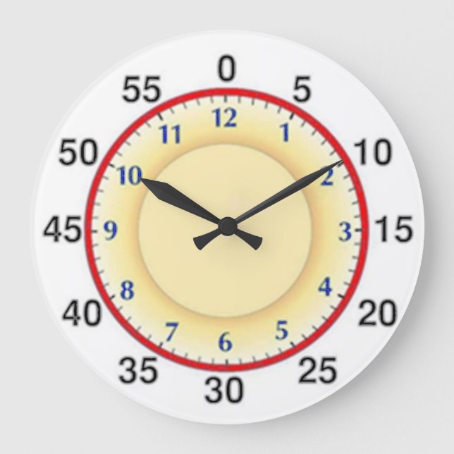 Learning To Tell Time Clock (Front)