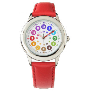 Learning watch as a children's wristwatch gift for
