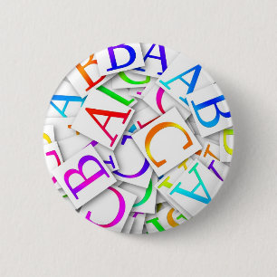 Learning Your ABCs Button