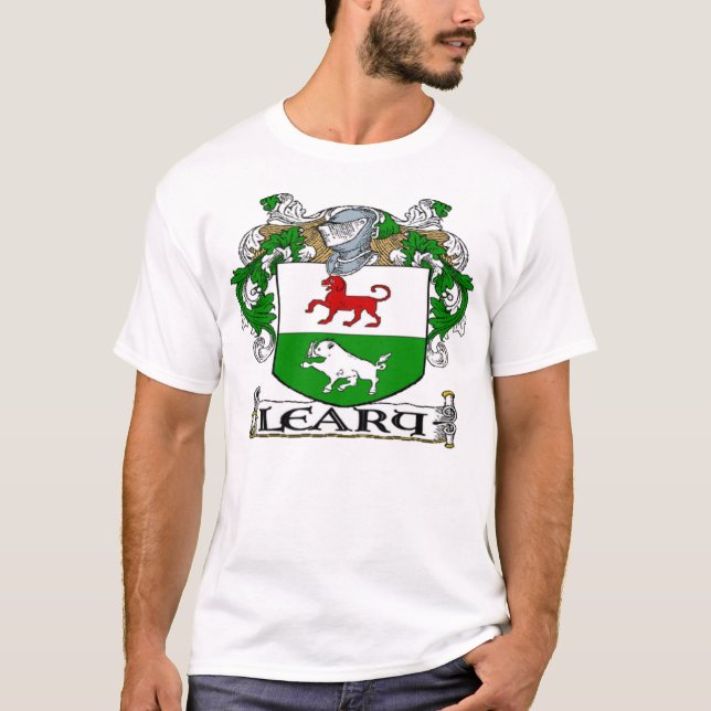 Leary Coat of Arms T-Shirt (Front)